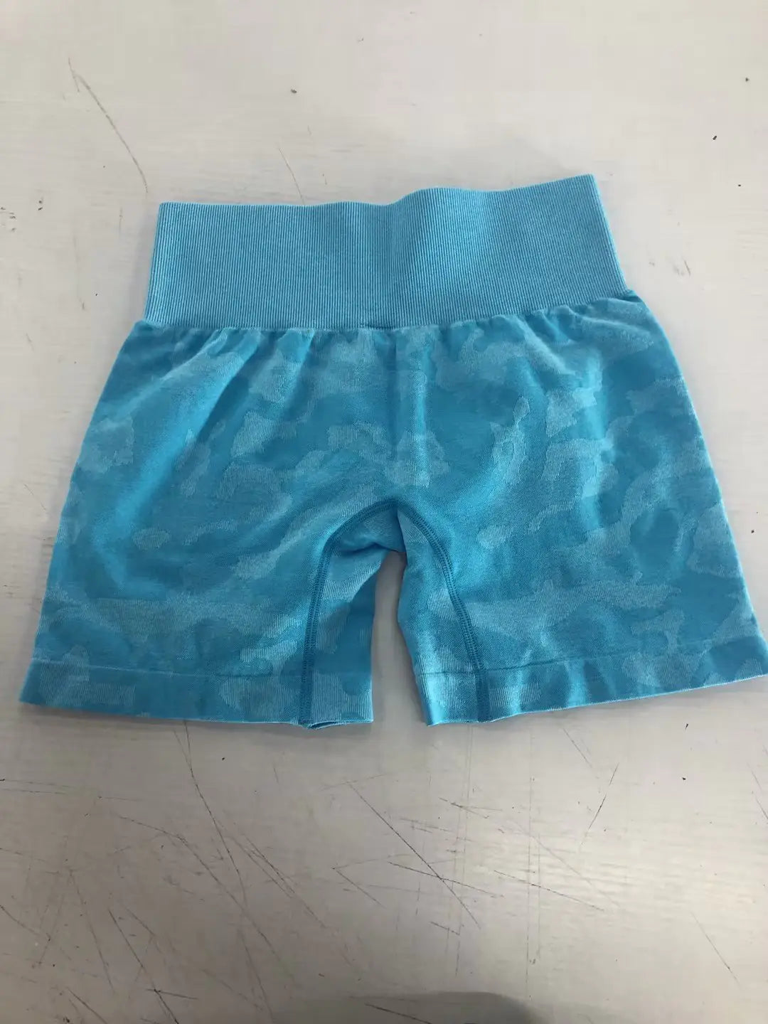 Ladies' Camo Jacquard Active Shorts