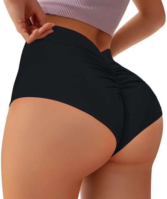 V-Back Sculpting Booty Shorts