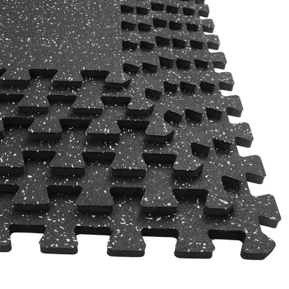 Yes4All Durable Rubber Gym Mats 0.56" EVA Foam