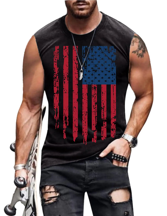 PatriotFlex July 4th Muscle Tank Top Men's XL