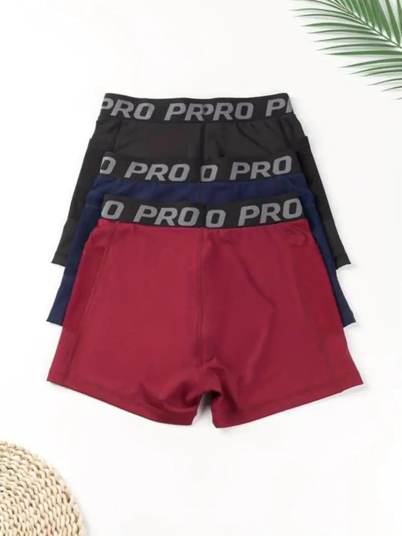 Ladies' Contrast Mesh Sports Shorts
