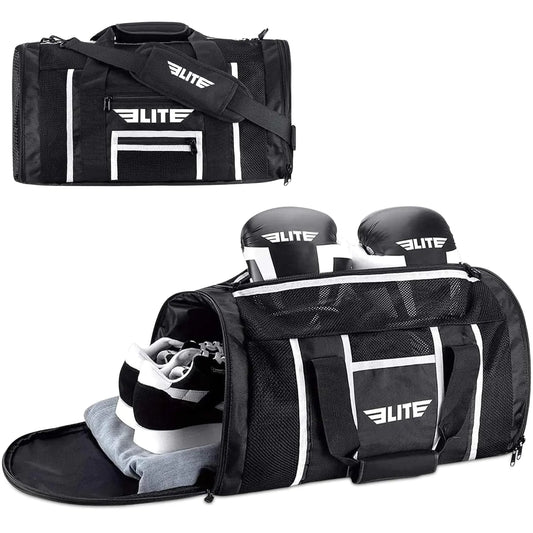 Elite Sports Boxing Gym Duffle Bag for MMA BJJ Jiu Jitsu gearDuffel Athletic Gym Boxing Bag