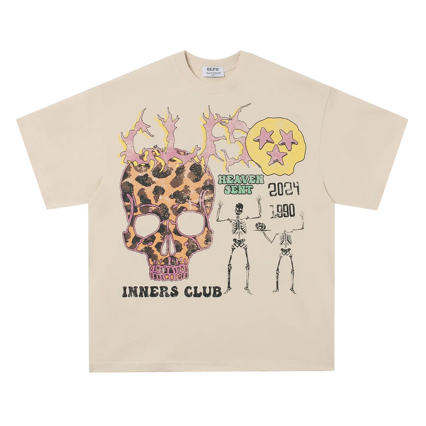 Leopard Skull Fashion Tee T955
