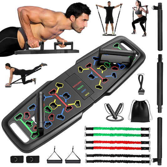 KUYOU Compact Home Gym Fitness Kit