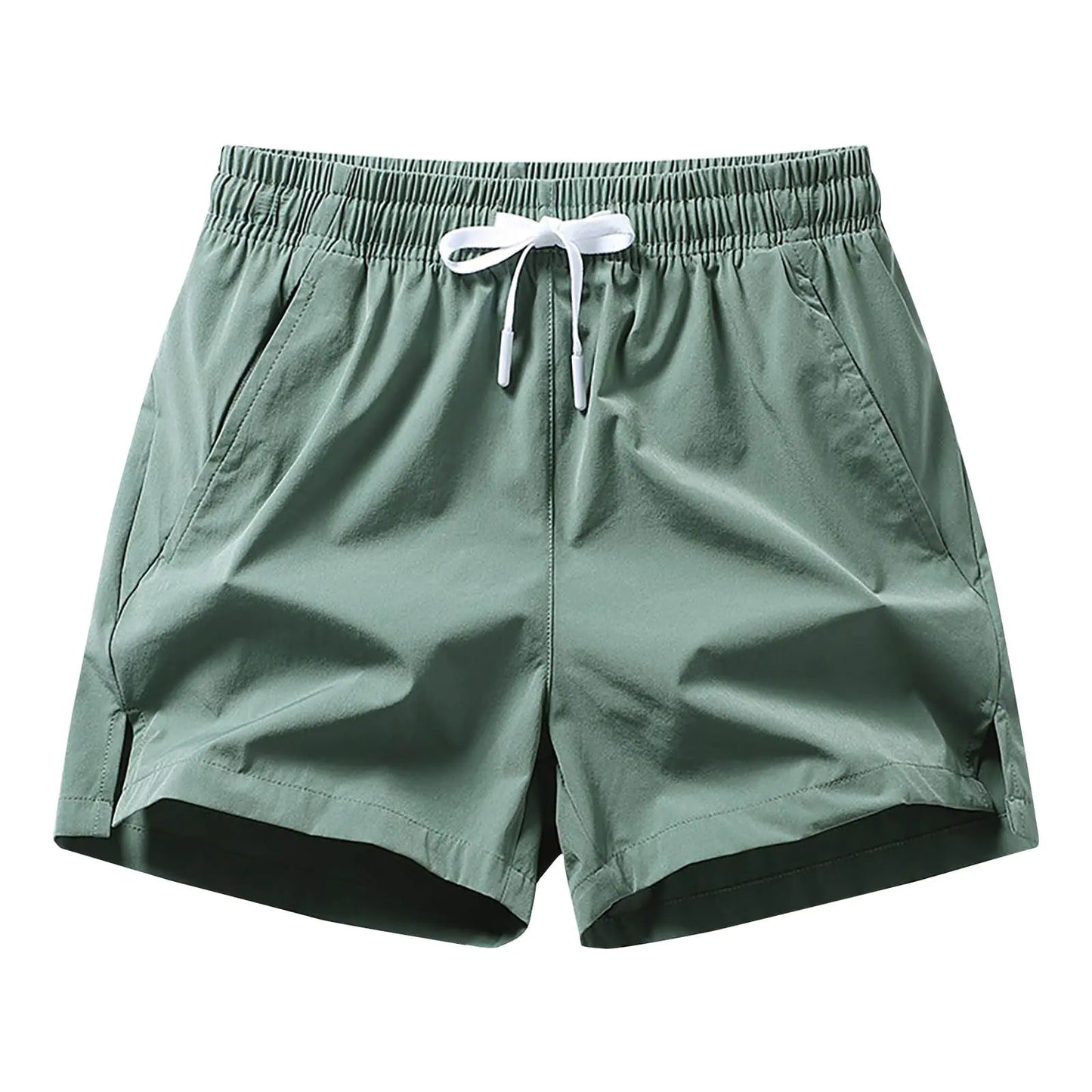 Athletic Drawstring Shorts - Quick Dry, 5 Inch