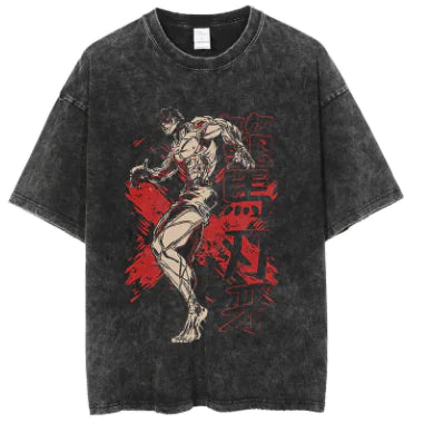 Anime Muscle Tee Workout Gear