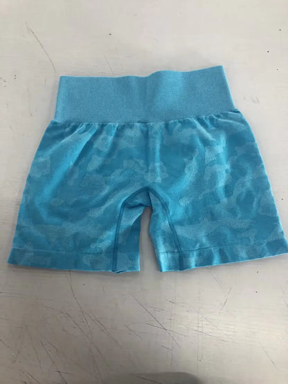 Ladies' Camo Jacquard Active Shorts